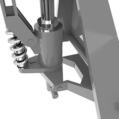 Image showing Abstract engineering assembly