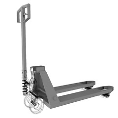 Image showing 3d model pallet jack