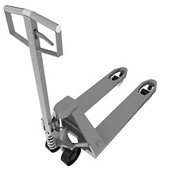 Image showing 3d model pallet jack