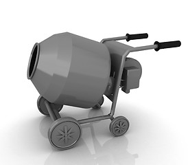 Image showing Concrete mixer