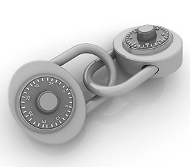 Image showing pad lock