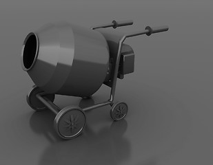 Image showing Concrete mixer