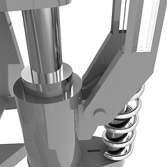 Image showing Abstract engineering assembly