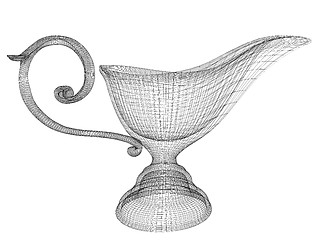 Image showing Vase in the eastern style