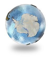 Image showing Antarctica on Earth