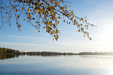 Image showing autumn lake