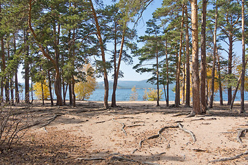 Image showing autumn lake