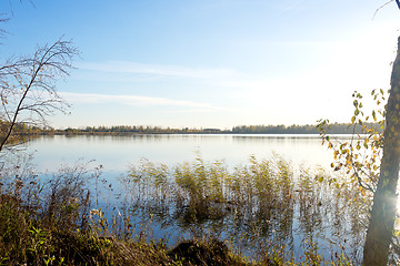 Image showing autumn lake