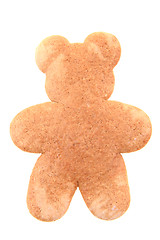 Image showing ginger bread bear isolated