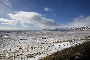 Image showing Mountain view, Iceland