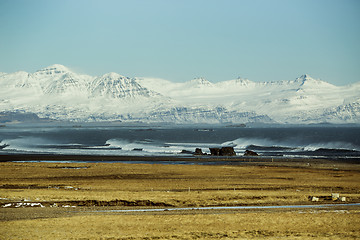 Image showing East fiords in Iceland