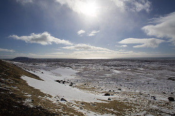 Image showing Mountain view, Iceland