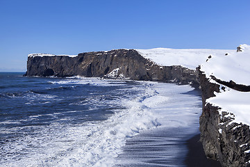 Image showing Peninsula Dyrhólaey in the south of Iceland