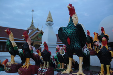 Image showing ASIA THAILAND ISAN KHORAT CHICKEN TEMPLE