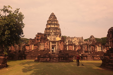 Image showing ASIA THAILAND ISAN KHORAT PHIMAI KHMER TEMPLE