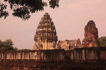 Image showing ASIA THAILAND ISAN KHORAT PHIMAI KHMER TEMPLE