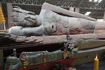 Image showing ASIA THAILAND ISAN KHORAT SANDSTONE BUDDHA