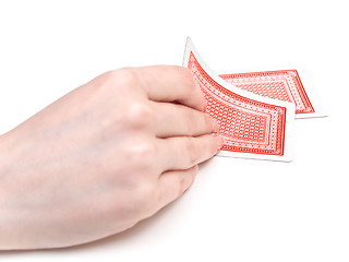 Image showing card in hand