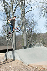 Image showing BMX Jump