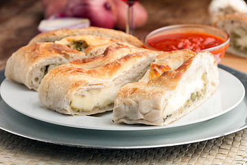 Image showing Stuffed Broccoli Bread