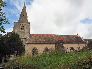Image showing St Mary Magdalene church in Tanworth in Arden