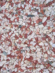 Image showing colourful stone ground