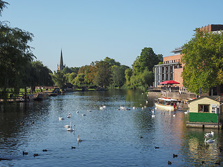 Image showing River Avon in Stratford upon Avon