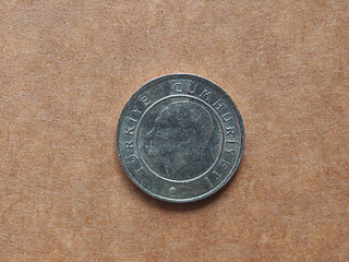 Image showing Turkish coin