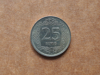 Image showing Turkish coin