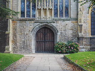 Image showing Holy Trinity church in Stratford upon Avon