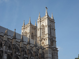 Image showing Westminster Abbey in London