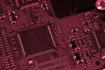 Image showing Electronic circuit board