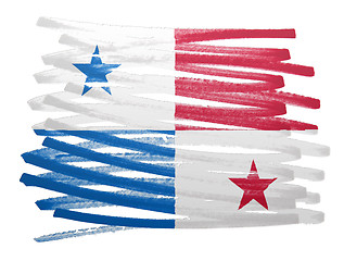 Image showing Flag illustration - Panama