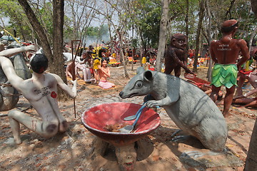 Image showing ASIA THAILAND ISAN KHORAT GHOST PARK