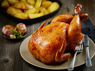 Image showing roasted chicken