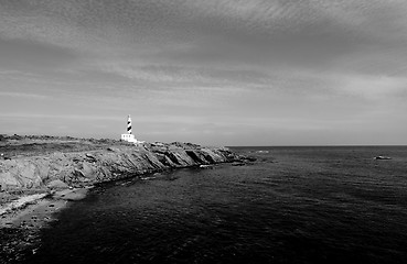 Image showing Lighthouse on Shore