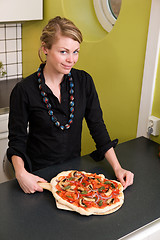 Image showing Fresh Pizza