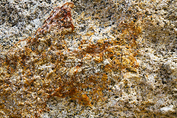 Image showing abstract texture  kho samui   bay thailand asia  rock stone  