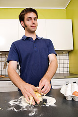 Image showing Happy Pasta Making