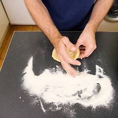 Image showing Pasta Making Detail