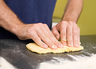 Image showing Pasta Making Detail