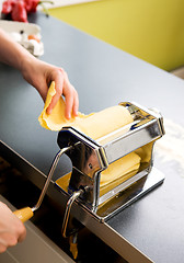 Image showing Pasta Machine on Counter