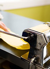 Image showing Pasta Making Detail