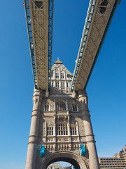 Image showing Tower Bridge in London