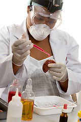 Image showing Medical scientist at work