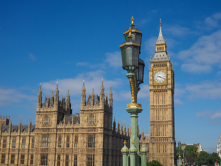 Image showing Houses of Parliament in London