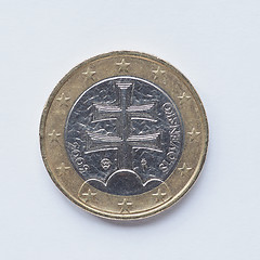 Image showing Slovenian 1 Euro coin