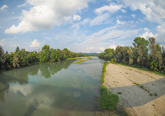 Image showing River Po in Settimo Torinese