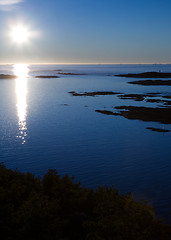 Image showing Cold Ocean Landscape