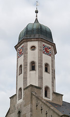 Image showing clock tower in Buehlertann